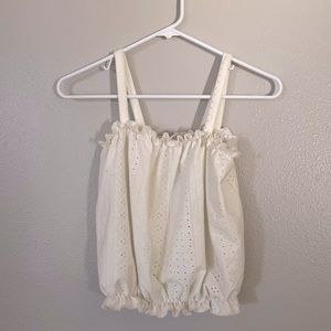 White blouse/top, Never worn